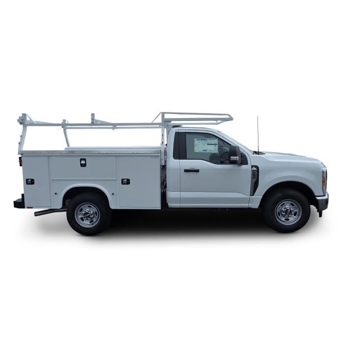 2026 Ford F-250 XL in Oxford White — front three-quarter view