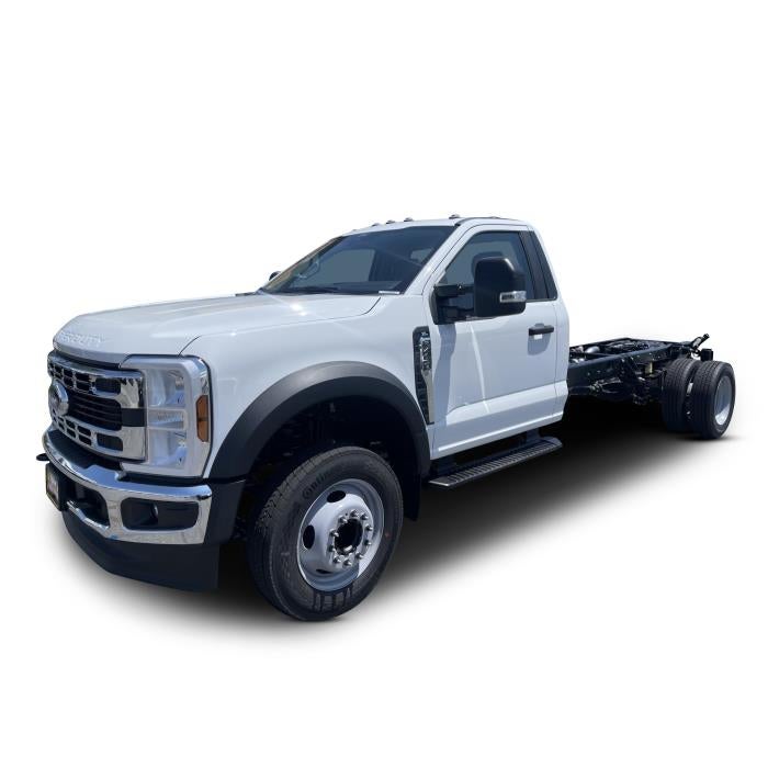 2026 Ford F-450 XL in Oxford White — front three-quarter view