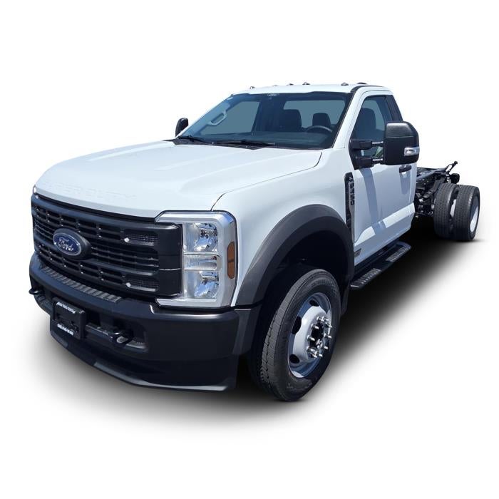 2026 Ford F-450 XL in Oxford White — front three-quarter view