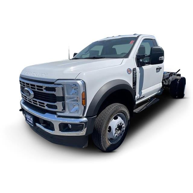 2025 Ford F-550 XL in Oxford White — front three-quarter view
