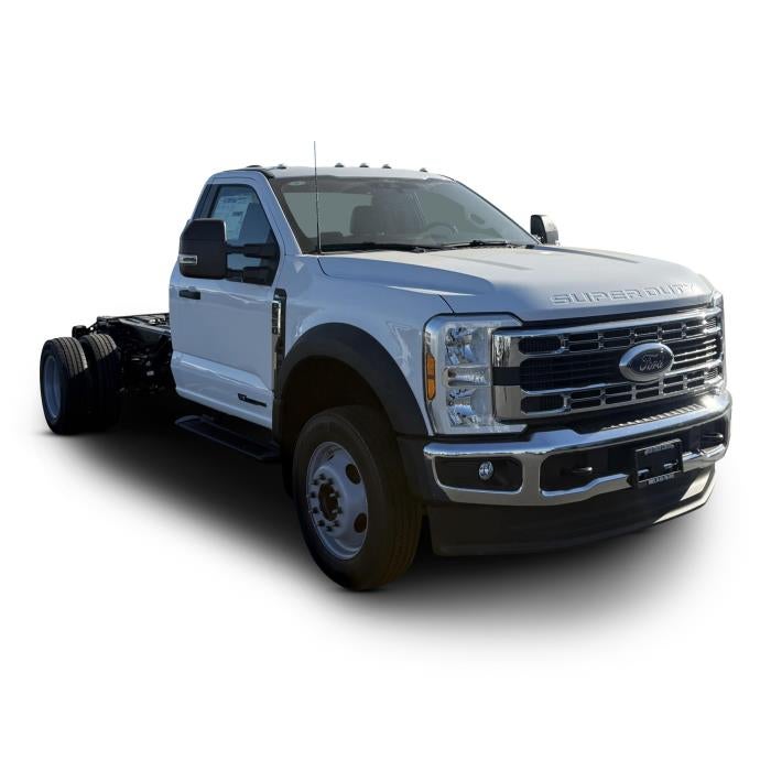 2026 Ford F-550 XL in Oxford White — front three-quarter view