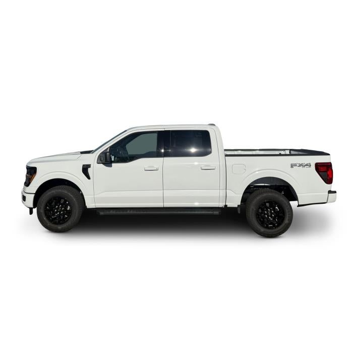 2026 Ford F-150 XLT in Oxford White — front three-quarter view