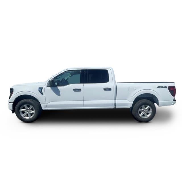 2026 Ford F-150 XLT in Oxford White — front three-quarter view